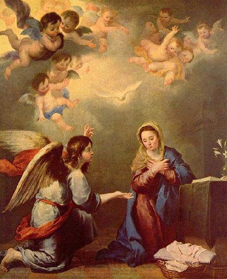 Bartolome Esteban Murillo Annunciation